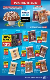 Gazetka promocyjna Aldi - Pełna oferta - Gazetka - ważna od 24.03 do 24.03.2024 - strona 15 - produkty: Orzechy włoskie, Migdały łuskane, Migdały, Stek, Daktyle, Rodzynki