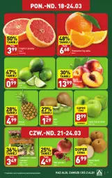 Gazetka promocyjna Aldi - Pełna oferta - Gazetka - ważna od 24.03 do 24.03.2024 - strona 5 - produkty: Sos, Gra, Granat, Ananas, Kiwi, Pomarańcze, Siatka, Sałat, Gruszki, Limonka, Nektar, Jabłka, Grejpfrut