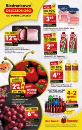 Gazetka promocyjna Biedronka - Od poniedzialku - Gazetka - ważna od 16.09 do 16.09.2023 - strona 1 - produkty: Ser, Gin, Papryka, Napoje, Tran, Szynka konserwowa, Szynka, Schab wieprzowy, Olej rzepakowy, Wino, Olej, Mleko