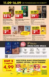 Gazetka promocyjna Biedronka - Od poniedzialku - Gazetka - ważna od 16.09 do 16.09.2023 - strona 33 - produkty: Tchibo, Kawa rozpuszczalna, Gin, Gra, BIC, Kawa ziarnista, Kawa mielona, Kawa, Lipton, Cappuccino, Magnez