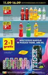 Gazetka promocyjna Biedronka - Od poniedzialku - Gazetka - ważna od 16.09 do 16.09.2023 - strona 37 - produkty: Coca-Cola, Oranżada, Napój gazowany, Fanta, Sprite, Napój, Fa
