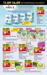 Gazetka promocyjna Biedronka - Od poniedzialku - Gazetka - ważna od 16.09 do 16.09.2023 - strona 41 - produkty: Naturell, Por, BIC, BoboVita, Cynk, O nas, Tampony, NAN Optipro, Podpaski, Carefree, Wkładki, Karmi, Naturella, Mleko, Fa