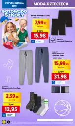 Gazetka promocyjna Lidl - GAZETKA - Gazetka - ważna od 17.08 do 17.08.2024 - strona 12 - produkty: Sok, Karp, Skarpetki, Dres, Moda, Dzieci, Spodnie, Spodnie dresowe