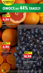 Gazetka promocyjna Lidl - GAZETKA - Gazetka - ważna od 25.03 do 25.03.2023 - strona 16 - produkty: Mandarynki, Sok, Owoce, Wino, Grejpfrut