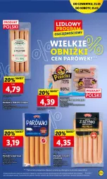 Gazetka promocyjna Lidl - GAZETKA - Gazetka - ważna od 25.03 do 25.03.2023 - strona 33 - produkty: Pur, Parówki, Parówki z szynki, PIKOK