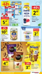 Gazetka promocyjna Intermarche - Gazetka promocyjna - Gazetka - ważna od 06.08 do 06.08.2025 - strona 21 - produkty: Nescafé, Ser, Danone, Nesquik, Actimel, Hochland, Danio, Napój, Nestlé
