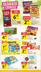 Gazetka promocyjna Intermarche - Gazetka promocyjna - Gazetka - ważna od 06.08 do 06.08.2025 - strona 26 - produkty: Goplana, Kit Kat, Jelly beans, Princessa, Gra, Schogetten, Pico-Balla, Wawel, Wafle, LANA, Rogal, Czekolada, Haribo, Nestlé