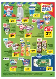 Gazetka promocyjna Carrefour - Gazetka Targ świeżości - Gazetka - ważna od 22.04 do 22.04.2023 - strona 7 - produkty: Ser, Gra, Danone, Piątnica, Zott, Bell, Jogurt, Kosz, Mlekovita, Rolmlecz, Actimel, Serek, Bakoma, Bella, Jogobella, Napój, Mleko