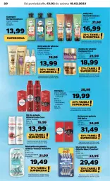 Gazetka promocyjna Netto - Artykuły spożywcze - Gazetka - ważna od 18.02 do 18.02.2023 - strona 20 - produkty: Balsam po goleniu, Gillette Venus, Pantene, Old Spice, Dezodorant, Sati, Maska do włosów, Venus, Szynka, Szampon, Gillette, Maszynka, Odżywka, Maszynka do golenia, Maska, Antyperspirant