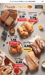 Gazetka promocyjna Netto - Artykuły spożywcze - Gazetka - ważna od 18.02 do 18.02.2023 - strona 23 - produkty: Hot dog, Croissant, Chleb