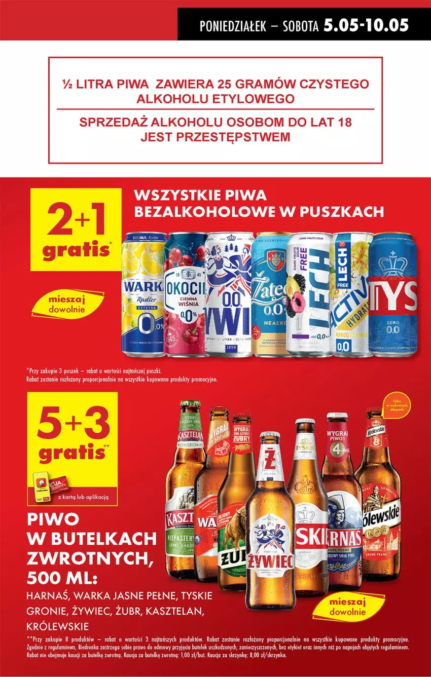 Gazetka promocyjna Biedronka - Od Poniedziałku - ważna 05.05 do 10.05.2025 - strona 13 - produkty: Fa, Koc, Lack, Por, Stek