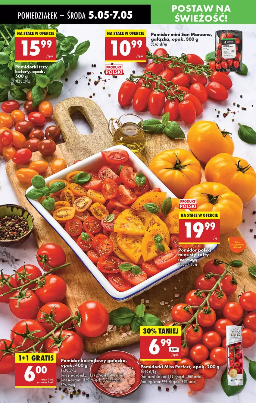 Gazetka promocyjna Biedronka - Od Poniedziałku - ważna 05.05 do 10.05.2025 - strona 23 - produkty: Fa, Pomidorki