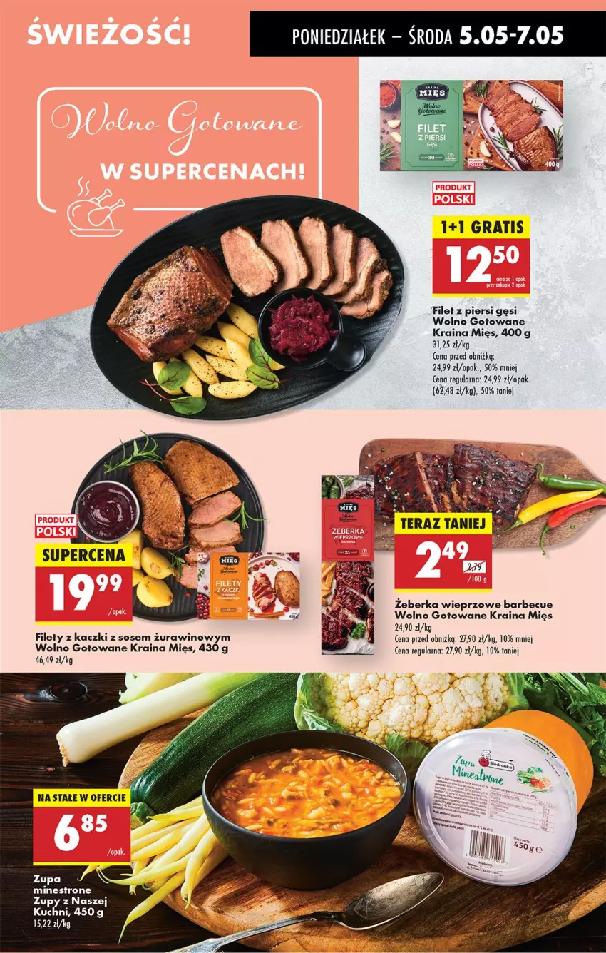 Gazetka promocyjna Biedronka - Od Poniedziałku - ważna 05.05 do 10.05.2025 - strona 27 - produkty: Filet z piersi gęsi, Gra, Sos, Wino