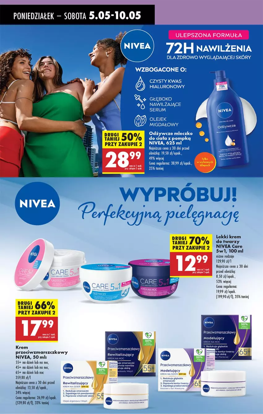 Gazetka promocyjna Biedronka - Od Poniedziałku - ważna 05.05 do 10.05.2025 - strona 63 - produkty: Fa, JBL, Krem do twarzy, Krem na dzień, Mars, Nivea, Olej