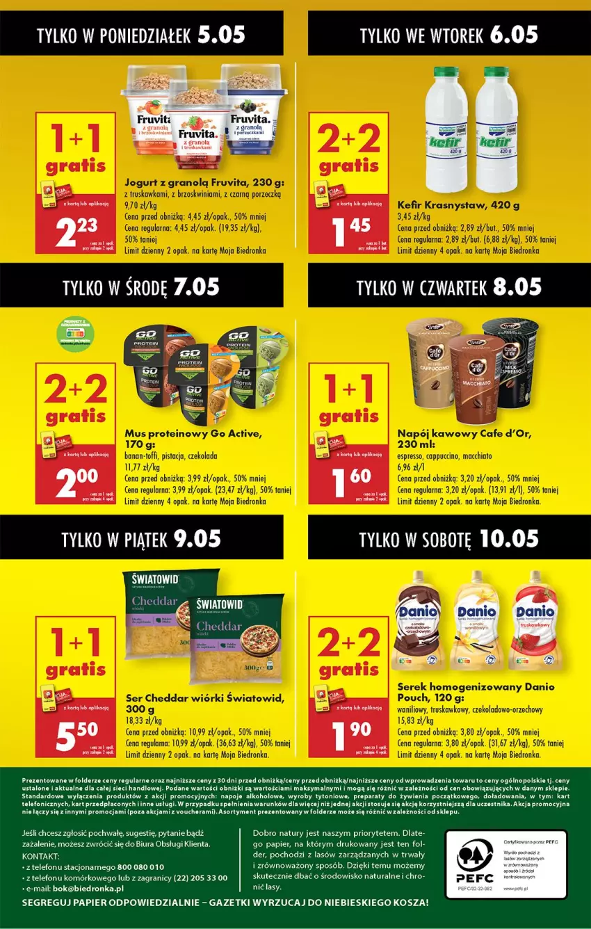 Gazetka promocyjna Biedronka - Od Poniedziałku - ważna 05.05 do 10.05.2025 - strona 70 - produkty: Cappuccino, Chia, Gra, Kosz, Napoje, Papier, Telefon