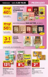 Gazetka promocyjna Biedronka - Od Poniedziałku - Gazetka - ważna od 10.05 do 10.05.2025 - strona 43 - produkty: Cheerios, Por, Mus, Gra, Herbatniki Petit Beurre, Nesquik, Tortilla, Bonitki, Lion, Herbatniki, Danio, Cini Minis, Granola
