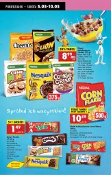Gazetka promocyjna Biedronka - Od Poniedziałku - Gazetka - ważna od 10.05 do 10.05.2025 - strona 49 - produkty: Cheerios, Corn flakes, Gra, Nesquik, Tera, Lion, Baton, Danio, Cini Minis