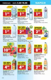 Gazetka promocyjna Biedronka - Od Poniedziałku - Gazetka - ważna od 10.05 do 10.05.2025 - strona 50 - produkty: Sok, Por, Mus, Napoje, Leon, Tymbark, Szyna, Woda mineralna, Woda niegazowana, Woda, Cisowianka, Olej, Alkomat, Grejpfrut
