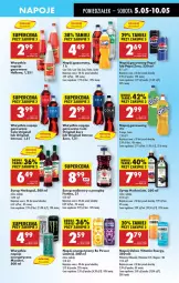 Gazetka promocyjna Biedronka - Od Poniedziałku - Gazetka - ważna od 10.05 do 10.05.2025 - strona 51 - produkty: Gin, Napój energetyczny, Coca-Cola, Napoje, Pepsi, Hellena, Napój gazowany, Syrop, Oshee, Fanta, Sprite, Napój, Herbapol, Magnez, Fa