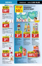 Gazetka promocyjna Biedronka - Od Poniedziałku - Gazetka - ważna od 10.05 do 10.05.2025 - strona 58 - produkty: Hama, HiPP, Top, Sok, Por, Mus, Gra, Pampers, Pieluchy, Dada, Leon, Tonik, Chusteczki, Dzieci, Baton, Kubuś, Bepanthen, Woda, Nektar, Chusteczki nawilzane, Hipp Bio