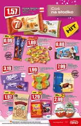 Gazetka promocyjna Topaz - Gazetka - Gazetka - ważna od 23.02 do 23.02.2022 - strona 13 - produkty: Top, Sok, Rum, Koc, Cukier, Praliny, Wafelek, Klej, Wawel, Mleczko, Rogal, Czekolada, Galaretka, Ferrero, Cukierki, Gala, Kinder, Milka
