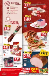 Gazetka promocyjna Topaz - Gazetka - Gazetka - ważna od 23.02 do 23.02.2022 - strona 6 - produkty: Krakus, Top, Sok, Ser, Salami, Kiełbasa krakowska, Pasztet, Szynka konserwowa, Szynka, Morliny, Kiełbasa, Fa