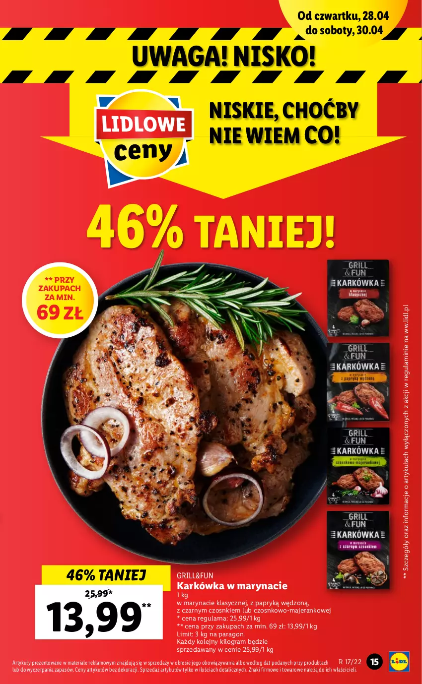 Gazetka promocyjna Lidl - Majówka - ważna 28.04 do 30.04.2022 - strona 15 - produkty: Gra, Grill, Olej, Waga