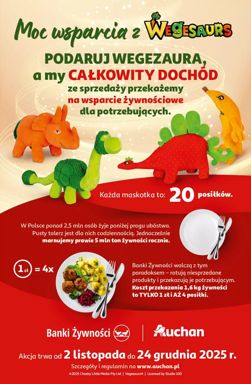 Gazetka promocyjna Auchan - Pewność niskich cen Hipermarket - ważna 30.10 do 05.11.2025 - strona 44