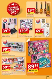 Gazetka promocyjna Auchan - Pewność niskich cen Hipermarket - Gazetka - ważna od 05.11 do 05.11.2025 - strona 15 - produkty: Mikrofon, Moda, Pudełko, Crazy Chic, Gitara