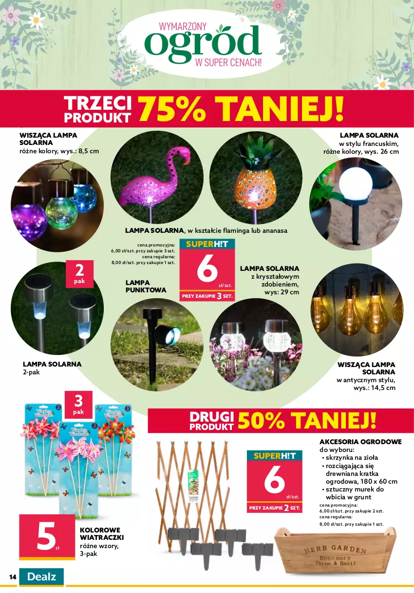 Gazetka promocyjna Dealz - NOWA GAZETKARaz Dwa Trzy Superceny! - ważna 18.05 do 01.06.2022 - strona 14 - produkty: Ananas, BIC, Grunt, Lampa