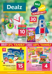 Gazetka promocyjna Dealz - NOWA GAZETKARaz Dwa Trzy Superceny! - Gazetka - ważna od 01.06 do 01.06.2022 - strona 1 - produkty: Haribo, Napój