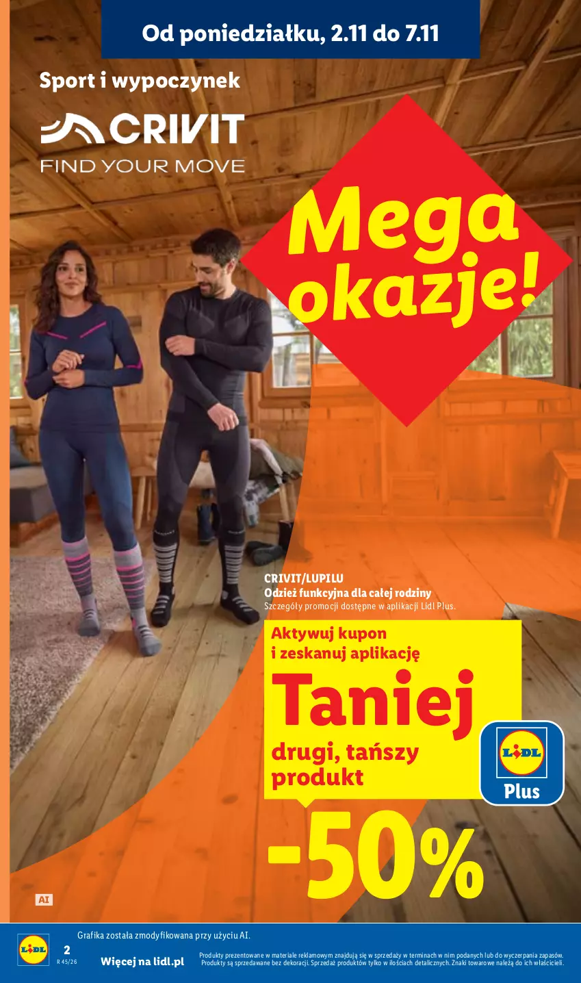 Gazetka promocyjna Lidl - Katalog - ważna 02.11 do 08.11.2026 - strona 2 - produkty: Gra, Grafika, Por, Sport