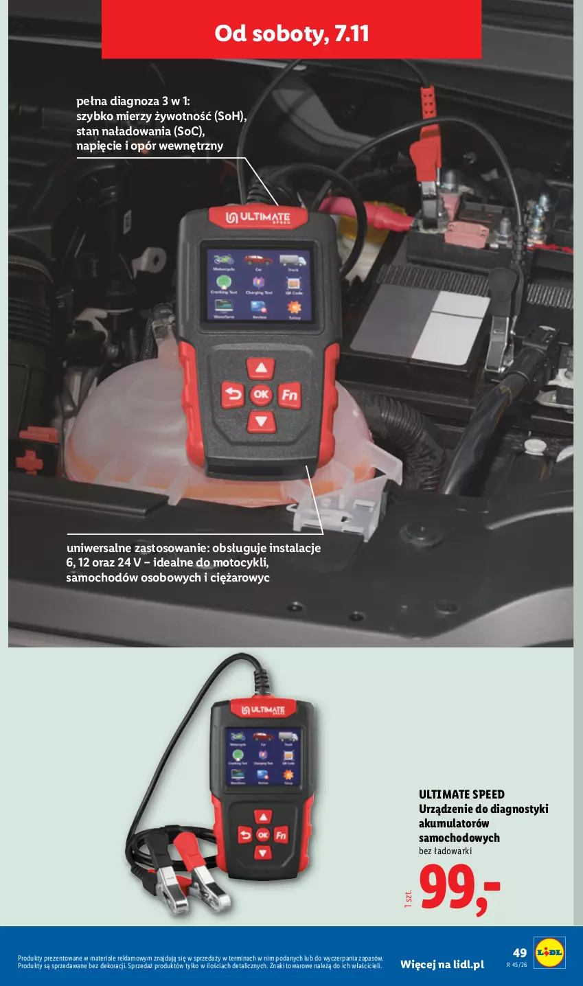 Gazetka promocyjna Lidl - Katalog - ważna 02.11 do 08.11.2026 - strona 59 - produkty: Akumulator