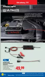 Gazetka promocyjna Lidl - Katalog - Gazetka - ważna od 08.11 do 08.11.2026 - strona 60 - produkty: Przewód, Prostownik, Torba, Ogród, Akumulator