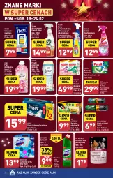 Gazetka promocyjna Aldi - Pełna oferta - Gazetka - ważna od 24.02 do 24.02.2024 - strona 24 - produkty: Domestos, Jan Niezbędny, Cif, Spray do czyszczenia, Papier, Zawieszka do wc, Worki na śmieci, Proszek do prania, Persil, Perełki zapachowe, Papier toaletowy, Velvet, Płyn do płukania, Rękawice, Presto, Worki na śmiec, Kapsułki do prania, Lenor