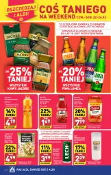 Gazetka promocyjna Aldi - Pełna oferta - Gazetka - ważna od 24.02 do 24.02.2024 - strona 28 - produkty: Piwa, Piwo, Sok pomarańczowy, Dawtona, Sok, Gra, Mieszanka studencka, Znicz, Sok pomidorowy, Pudliszki, Jacobs, Lech Premium, Danie gotowe