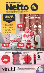 Gazetka promocyjna Netto - Od Czwartku - Gazetka - ważna od 11.02 do 11.02.2026 - strona 1 - produkty: Ser, Kominek, Poduszka dekoracyjna, Masażer, LANA, Silan, Bielizna, Poduszka, Olej