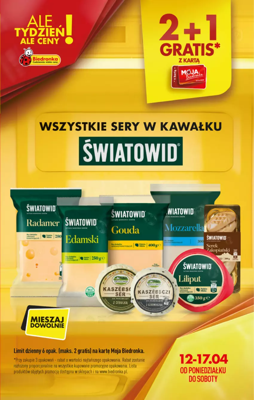 Gazetka promocyjna Biedronka - W tym tygodniu PN - ważna 12.04 do 17.04.2021 - strona 3 - produkty: Gouda, Gra