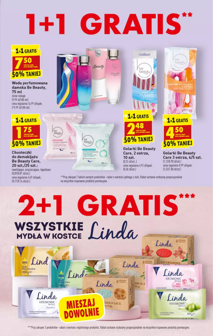 Gazetka promocyjna Biedronka - W tym tygodniu PN - ważna 12.04 do 17.04.2021 - strona 45 - produkty: Be Be, Chusteczki, Gala, Gra, Makijaż, Perfum, Por, Woda, Woda perfumowana