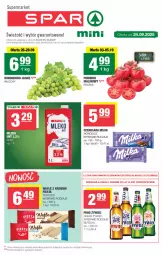 Gazetka promocyjna Spar - Spar-Mini - Gazetka - ważna od 02.10 do 02.10.2025 - strona 1 - produkty: Piwo, Top, Wafle, Czekolada, Wino, Milka