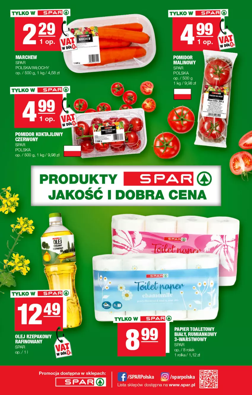 Gazetka promocyjna Spar - Spar - ważna 17.07 do 27.07.2022 - strona 8 - produkty: Papier, Papier toaletowy, Rum