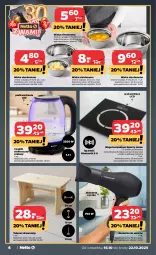 Gazetka promocyjna Netto - Od Czwartku Przemysłowa - Gazetka - ważna od 22.10 do 22.10.2025 - strona 4 - produkty: Czajnik elektryczny, Waga łazienkowa, Czajnik, Taboret, Suszarka, Waga, Miska, Mobil