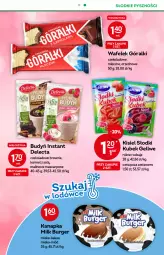 Gazetka promocyjna Żabka - Gazetka - ważna od 04.01 do 04.01.2022 - strona 49 - produkty: Kisiel, Wafelek, Mascarpone, Burger, Miód, Kubek, Delecta, Kakao, Góralki, Budyń, Brownie, Mleko