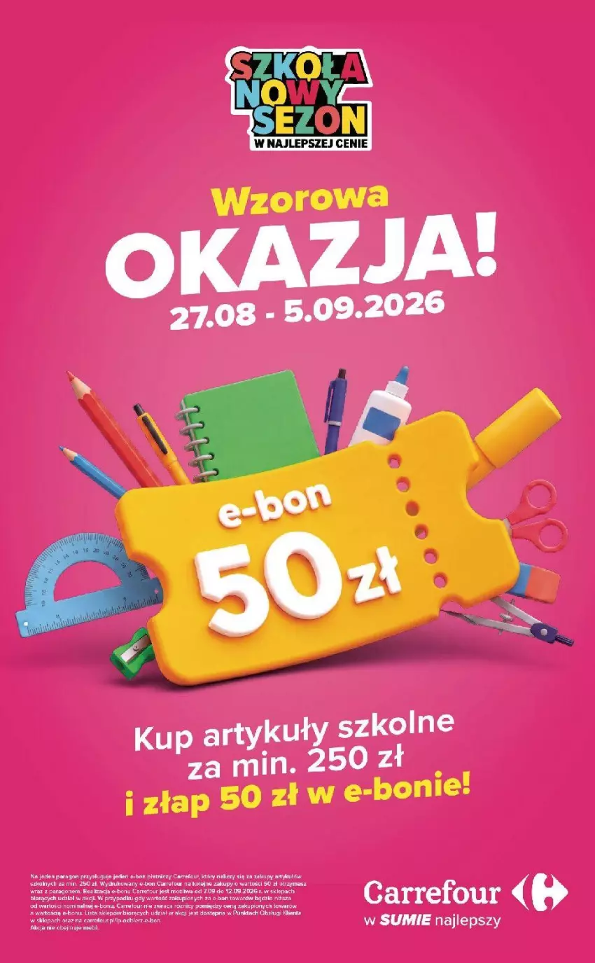 Gazetka promocyjna Carrefour - Gazetka Carrefour, Market w SUMIE od czwartku WEEKEND OKAZJI - ważna 27.08 do 30.08.2026 - strona 10 - produkty: Fa, Olej