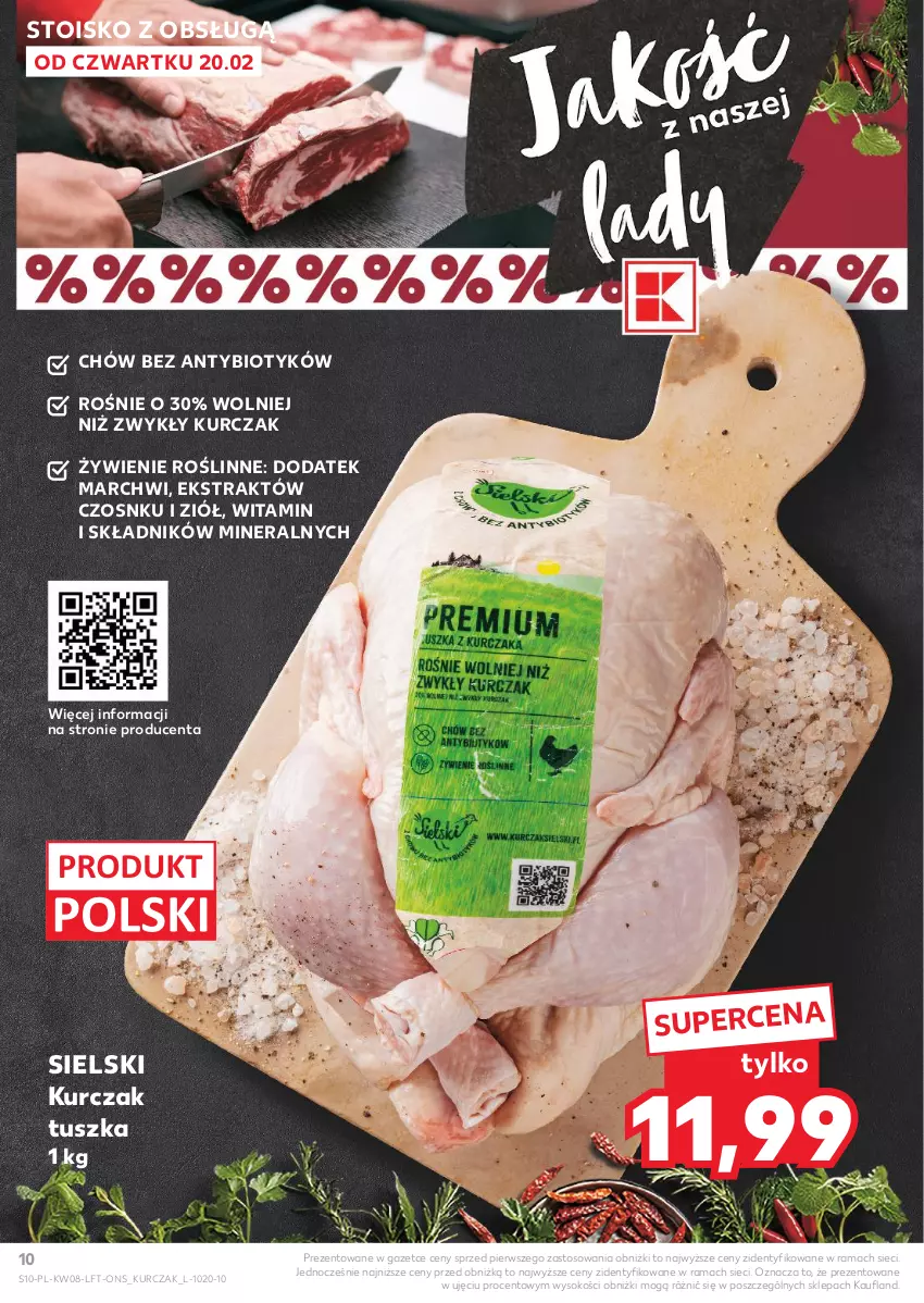 Gazetka promocyjna Kaufland - Gazetka tygodnia - ważna 20.02 do 26.02.2025 - strona 10 - produkty: Kurczak, Rama, Sok, Tusz