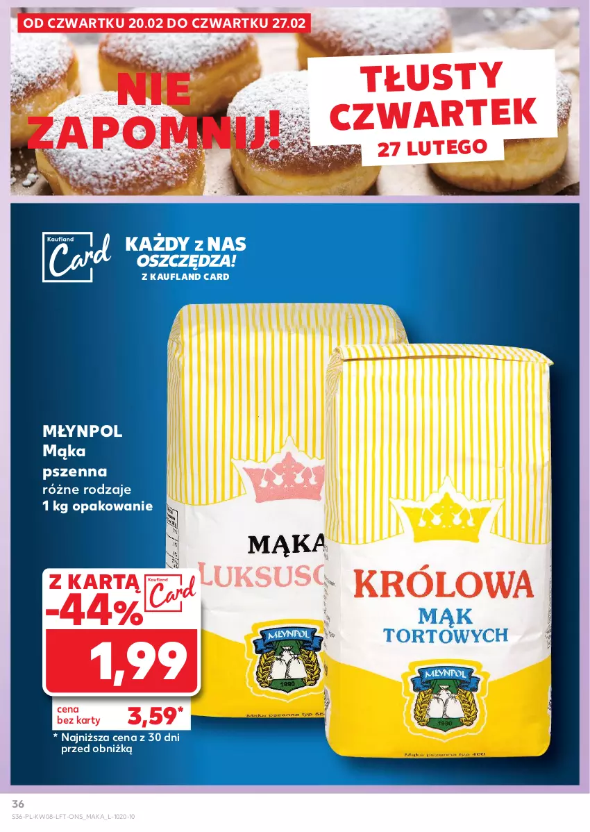 Gazetka promocyjna Kaufland - Gazetka tygodnia - ważna 20.02 do 26.02.2025 - strona 36 - produkty: Mąka, Mąka pszenna, Młynpol