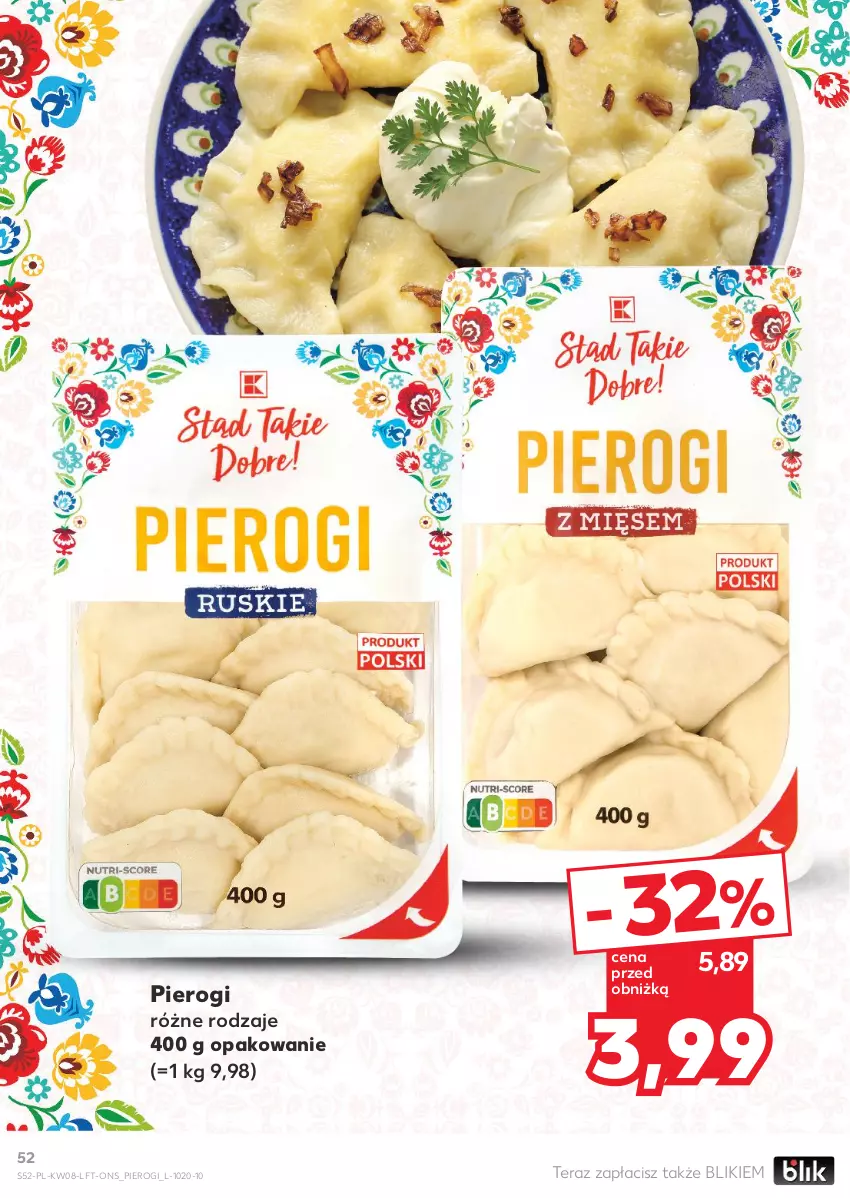 Gazetka promocyjna Kaufland - Gazetka tygodnia - ważna 20.02 do 26.02.2025 - strona 52 - produkty: Pierogi, Tera