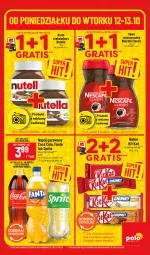 Gazetka promocyjna PoloMarket - Katalog Superhity - Gazetka - ważna od 13.10 do 13.10.2026 - strona 5 - produkty: Kit Kat, Nutella, Kawa, Napój gazowany, Baton, Fanta, Sprite, Napój, Fa