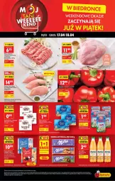 Gazetka promocyjna Biedronka - Tani Weekend - Gazetka - ważna od 18.04 do 18.04.2026 - strona 1 - produkty: Kurczak, Ser, Por, Anew, Filet z piersi kurczaka, Masło, Mięso, Fa