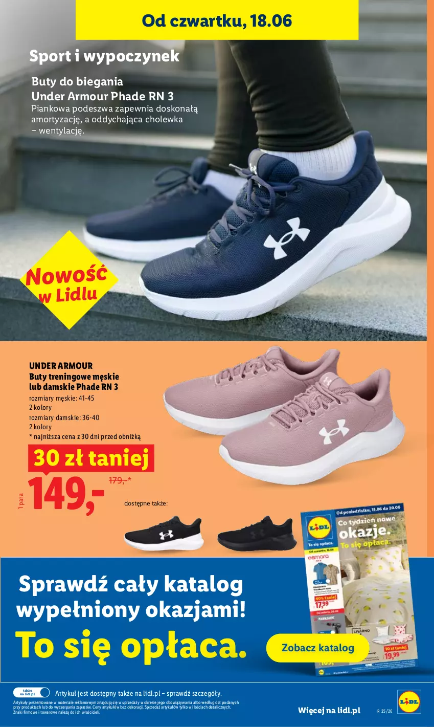 Gazetka promocyjna Lidl - Gazetka ważna od 18.06 do 20.06 - ważna 18.06 do 20.06.2026 - strona 33 - produkty: Buty, Gra, Grafika, Por, Sport